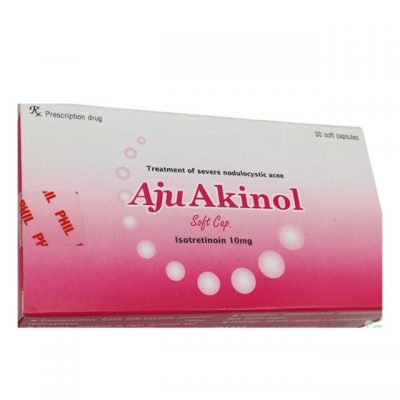 Thuốc điều trị mụn trứng cá nang sần nặng Aju Akinol