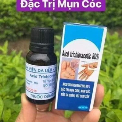 AICD TRICHLORACETIC 80 % - Dung Dịch Trị Mụn Cơm Mụn Cóc