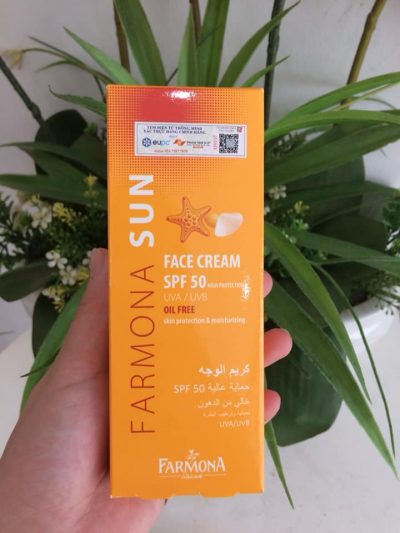Kem Chống Nắng Farmona Sun Face Cream Oil Free Spf 50