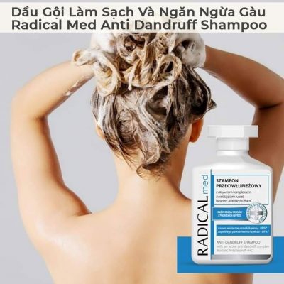 Dầu Gội Làm Sạch Và Ngăn Ngừa Gàu Radical Med Anti Dandruff Shampoo-1