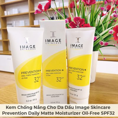 Kem Chống Nắng Cho Da Dầu Image Skincare Prevention Daily Matte Moisturizer Oil-Free SPF32-4