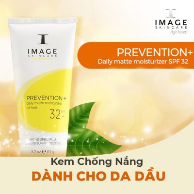 Kem Chống Nắng Cho Da Dầu Image Skincare Prevention Daily Matte Moisturizer Oil-Free SPF32-6