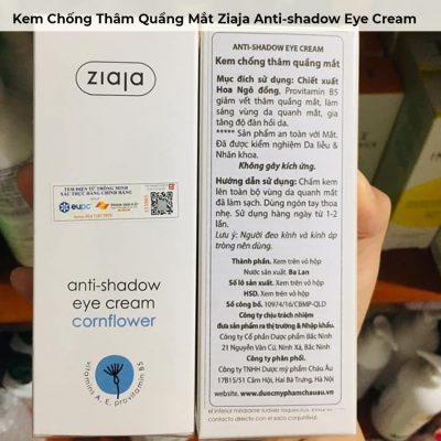 Kem Chống Thâm Quầng Mắt Ziaja Anti-shadow Eye Cream 15ml-3
