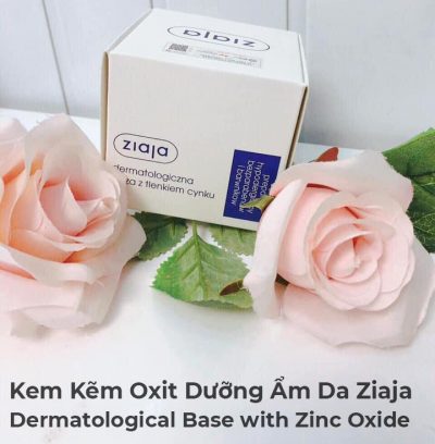 Kem Kẽm Oxit Dưỡng Ẩm Da Ziaja Dermatological Base with Zinc Oxide 80g-3