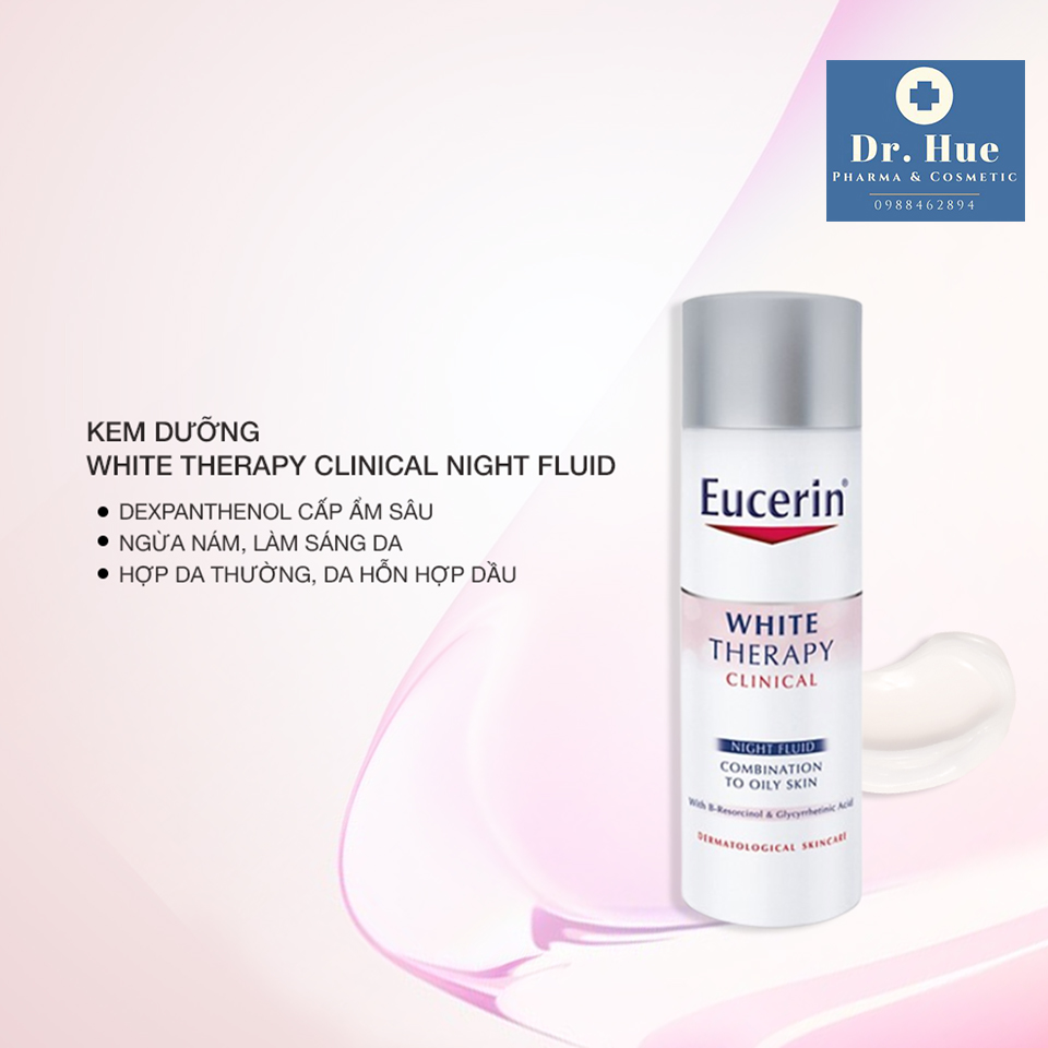 Kem dưỡng trắng da ban đêm Eucerin White Therapy Clinical Night Fluid 50ml 1a