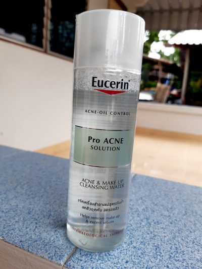 Nước Tẩy Trang Cho Da Dầu Mụn Eucerin Pro Acne Solution Make Up Cleansing Water 200ml