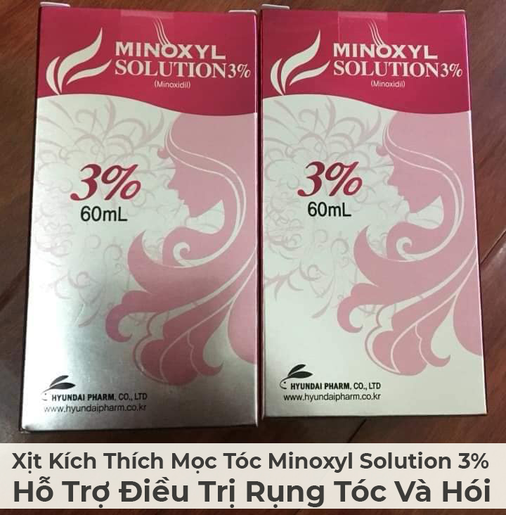 Xịt Kích Thích Mọc Tóc Minoxyl Solution 3% Hỗ Trợ Điều Trị Rụng Tóc Và Hói-2