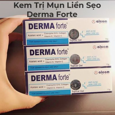 Kem Trị Mụn Liền Sẹo Derma Forte 15g-4