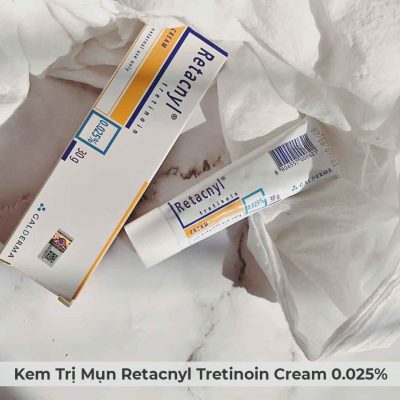 Kem Trị Mụn Retacnyl Tretinoin Cream 0.025% Galderma 30g-5