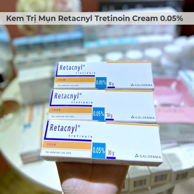 Kem Trị Mụn Retacnyl Tretinoin Cream 0.05% Galderma 30g-5