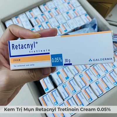 Kem Trị Mụn Retacnyl Tretinoin Cream 0.05% Galderma -4