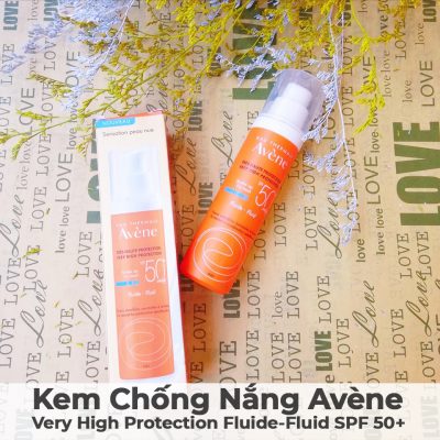 Kem Chống Nắng Avène Very High Protection Fluide-Fluid SPF 50-16