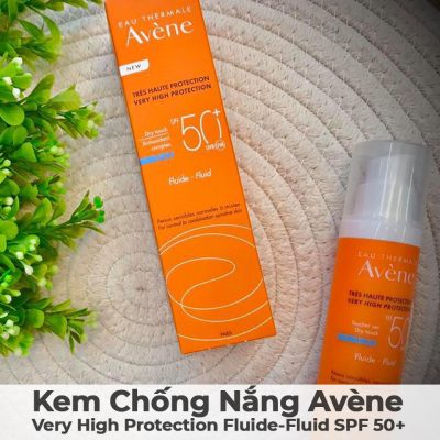 Kem Chống Nắng Avène Very High Protection Fluide-Fluid SPF 50-5
