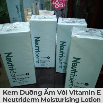 Kem Dưỡng Ẩm Với Vitamin E Neutriderm Moisturising Lotion-4