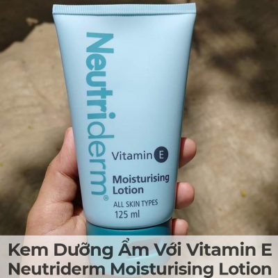Kem Dưỡng Ẩm Với Vitamin E Neutriderm Moisturising Lotion-7