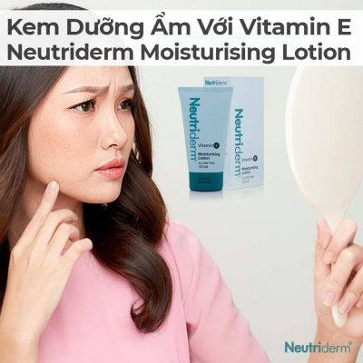 Kem Dưỡng Ẩm Với Vitamin E Neutriderm Moisturising Lotion-9