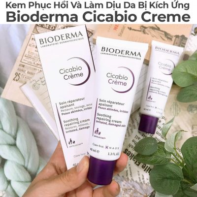 Kem Phục Hồi Và Làm Dịu Da Bị Kích Ứng Bioderma Cicabio Cream-10