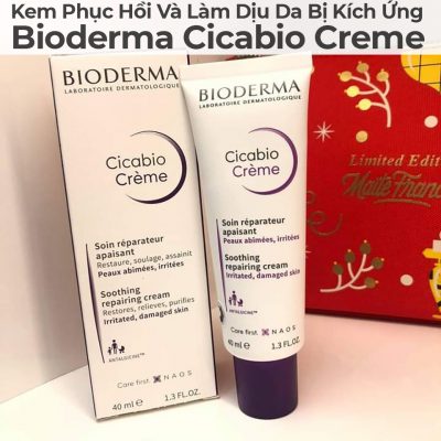 Kem Phục Hồi Và Làm Dịu Da Bị Kích Ứng Bioderma Cicabio Cream-13