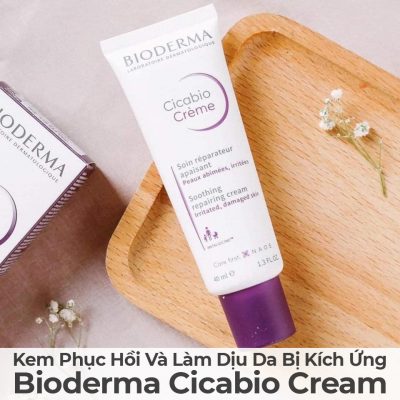 Kem Phục Hồi Và Làm Dịu Da Bị Kích Ứng Bioderma Cicabio Cream-6