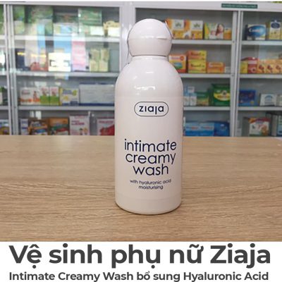 Kem vệ sinh phụ nữ Ziaja Intimate Creamy Wash bổ sung Hyaluronic Acid-13
