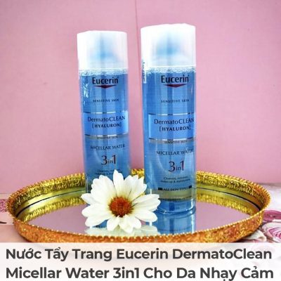 Nước Tẩy Trang Eucerin DermatoClean Micellar Water 3in1 Cho Da Nhạy Cảm-5