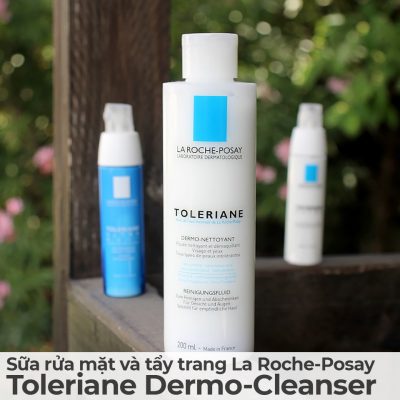 Sữa rửa mặt và tẩy trang La Roche-Posay Toleriane Dermo-Cleanser-3