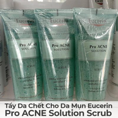 Tẩy Da Chết Cho Da Mụn Eucerin Pro ACNE Solution Scrub-5