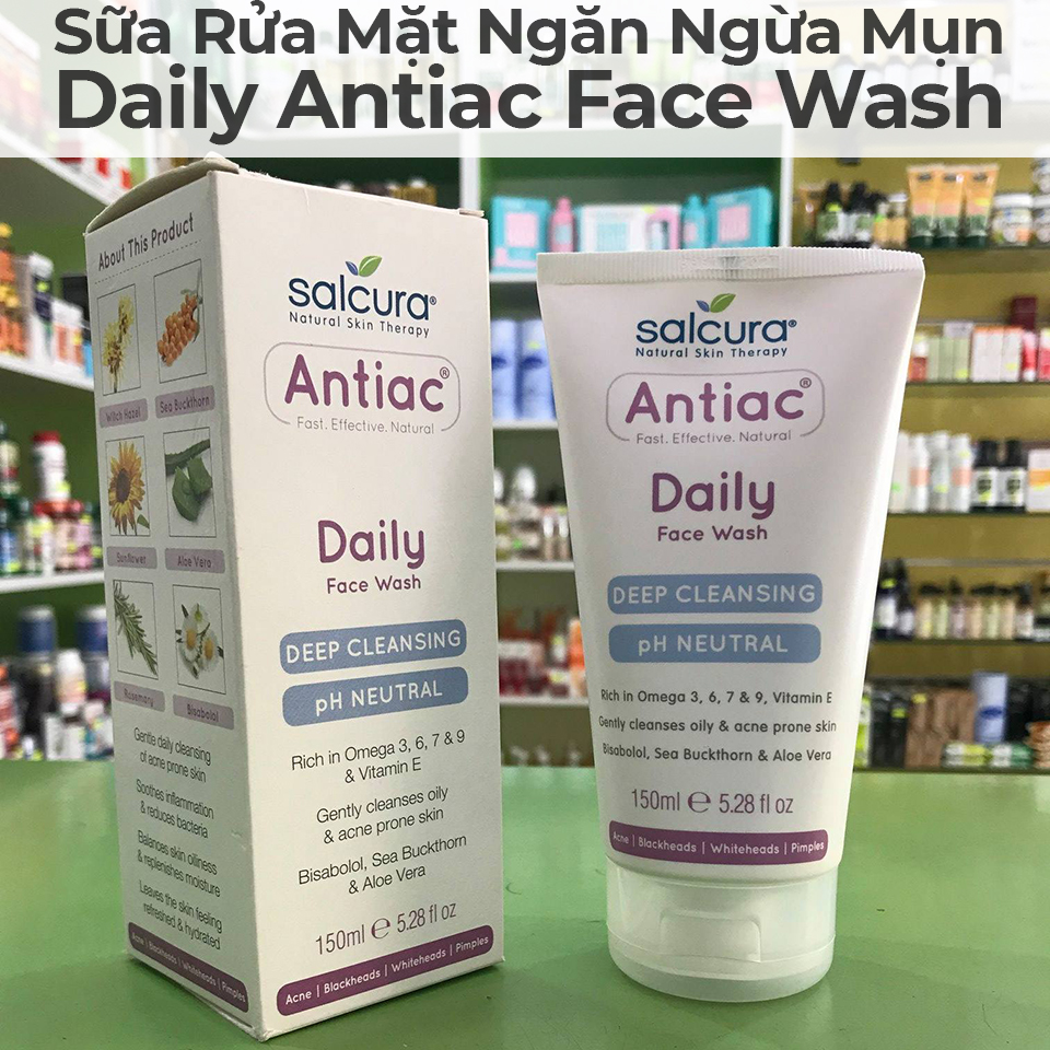 Sữa Rửa Mặt Ngăn Ngừa Mụn Trứng Cá Daily Antiac Face Wash-23