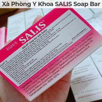 Xà phòng y khoa salis soap bar-6