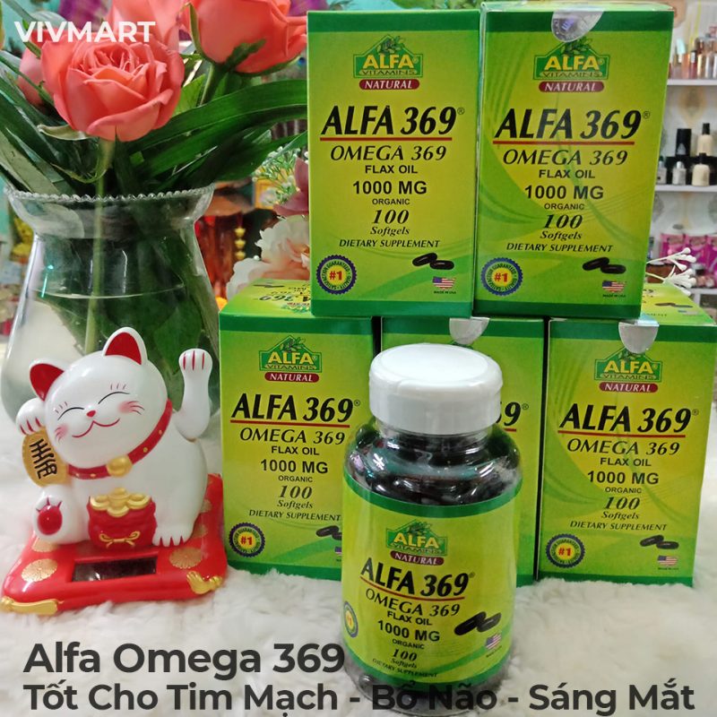 Alfa Omega 369 - Tốt Cho Tim Mạch Bổ Não Sáng Mắt-7a