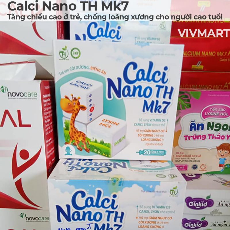 Calci Nano TH Mk7 - Tăng chiều cao ở trẻ, chống loãng xương cho người cao tuổi-5a