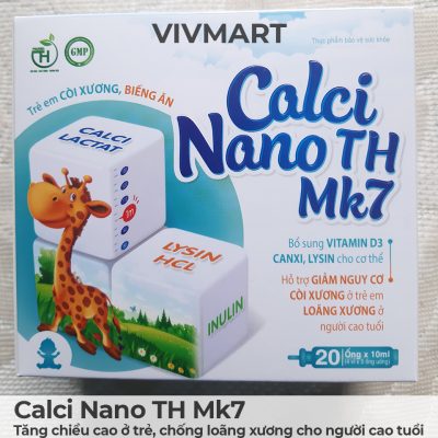 Calci Nano TH Mk7 - Tăng chiều cao ở trẻ, chống loãng xương cho người cao tuổi-7a