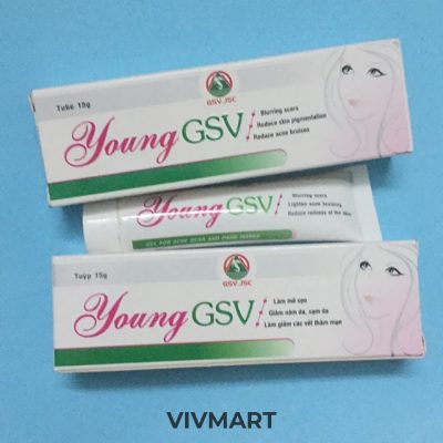 Kem Trị Sẹo Thâm Và Vết Đỏ Trên Da Young GSV-21