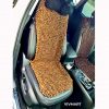Lót ghế ô tô hạt gỗ bách xanh loại khoác vai-2