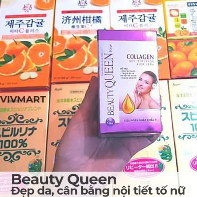 Beauty Queen Collagen - Đẹp da, cân bằng nội tiết tố nữ-25A