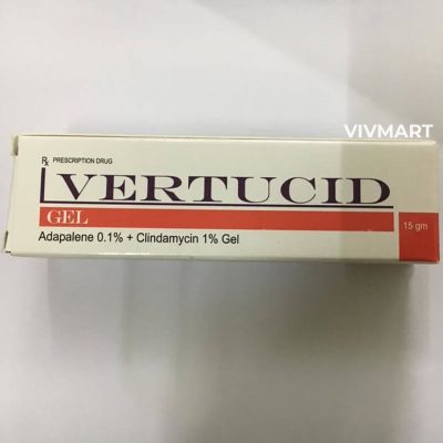 Gel trị mụn vertucid gel-10