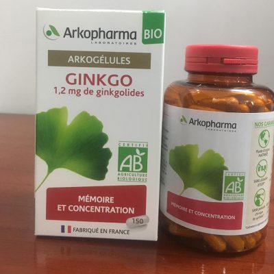 Viên Uống Bổ Não Và Tăng Cường Trí Nhớ Arkopharma Ginkgo-2