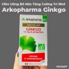 Viên Uống Bổ Não Và Tăng Cường Trí Nhớ Arkopharma Ginkgo-8