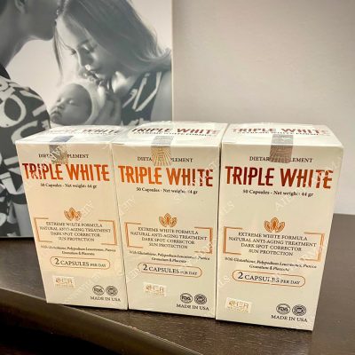 Viên Uống Triple White - Viên Uống Trắng Da, Chống Nắng, Giảm Thâm, Giảm Sạm Nám Da-2