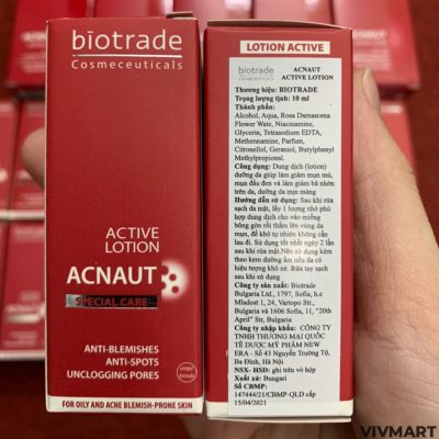 Chấm mụn Biotrade Acnaut Active Lotion 10ml-10