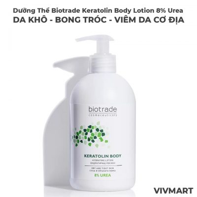 Dưỡng Thể Biotrade Keratolin Body Lotion 8% Urea 200Ml Cho Da Khô Viêm Da Cơ Địa-1