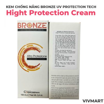 Kem Chống Nắng Bronze UV Protection Tech High Protection Cream 100ml-2