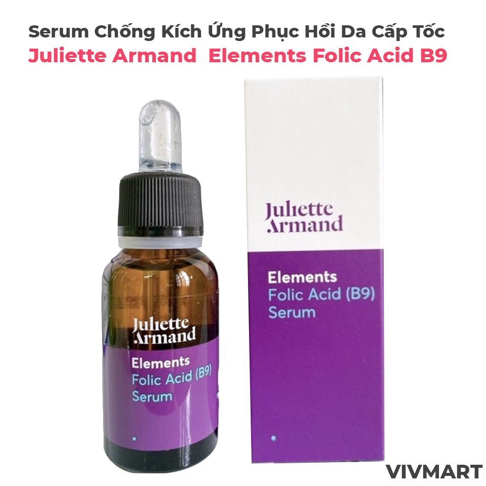 Serum Chống Kích Ứng Phục Hồi Da Cấp Tốc Juliette Armand Folic Acid B9 Serum 20ml-1