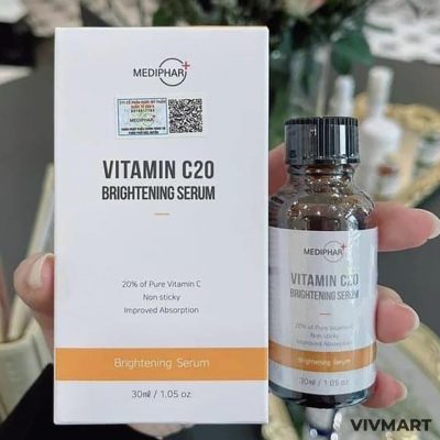 Serum Trắng Da Mờ Thâm Vitamin C20 Brightening Serum Mediphar 30ml-9