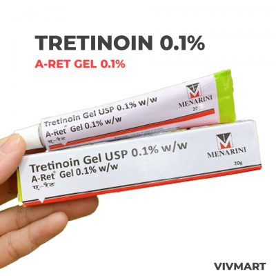 Tretinoin Gel USP Aret 0.01 Điều Trị Mụn Chống Lão Hóa Da-2