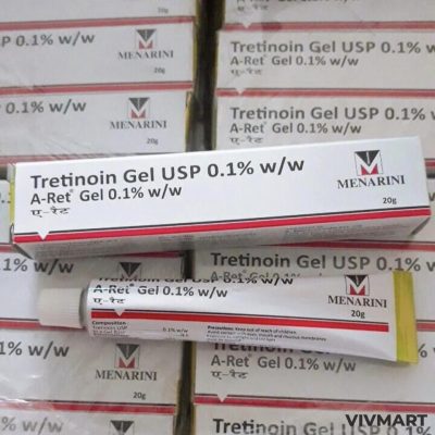 Tretinoin Gel USP Aret 0.01 Điều Trị Mụn Chống Lão Hóa Da-4
