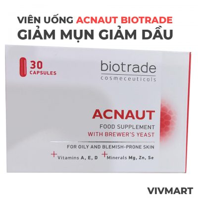 Viên Uống Biotrade Acnaut Giảm Mụn Giảm Dầu-1