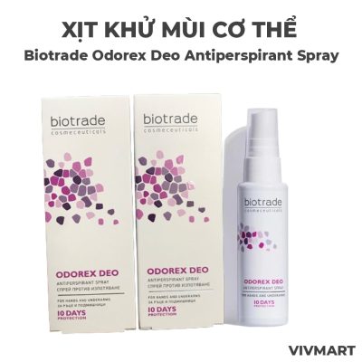 Xịt Khử Mùi Cơ Thể Biotrade Odorex Deo Antiperspirant Spray 40ml-1