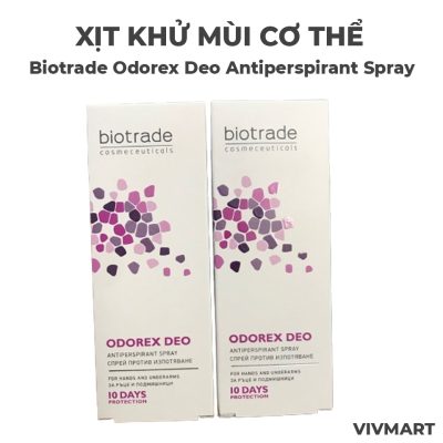 Xịt Khử Mùi Cơ Thể Biotrade Odorex Deo Antiperspirant Spray 40ml-7